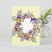 Flower Ring サンキューカード (スタンド正面)