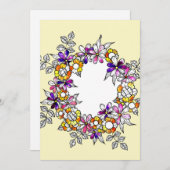 Flower Ring サンキューカード (正面/裏面)