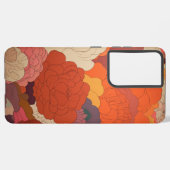 flower samsung garaxy ケース (左側面)