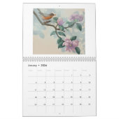 Flower sand Fauna 2026 Wall Calendar カレンダー (1月 2026)