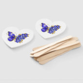 Flower Sapphire Butterfly ハンドファン (組立なし)