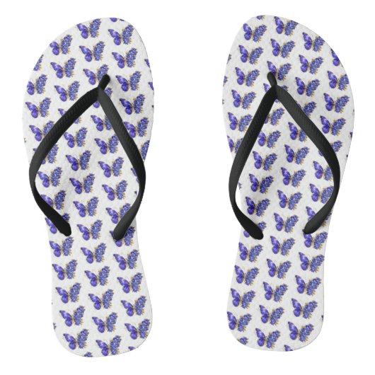 Flower Sapphire Butterfly ビーチサンダル (ソール)
