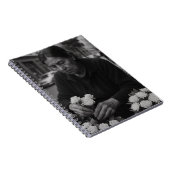 Flower Seller Street Portrait Notebook ノートブック (右側)