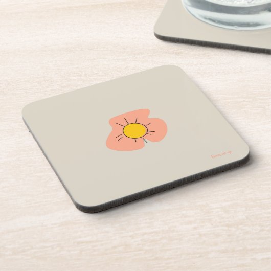 Flower Shape Coaster コースター (左側)