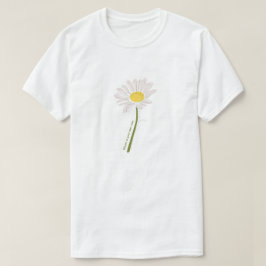 Flower Shirt – White Colors Tシャツ