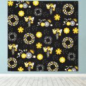 Flower Shop Grateful, Stretched Canvas Print キャンバスプリント (インサイチュ (ウッドフロア))