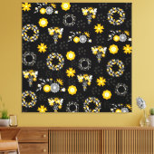 Flower Shop Grateful, Stretched Canvas Print キャンバスプリント (インサイチュ (リビング))