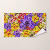 Flower Shower Curtain バスタオルセット (ハンドタオル)