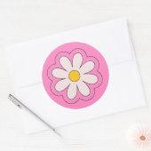 Flower Sticker ラウンドシール (封筒)