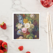 Flower Still Life by Jean Ulrich Tournier スタンダードカクテルナプキン (インサイチュ)