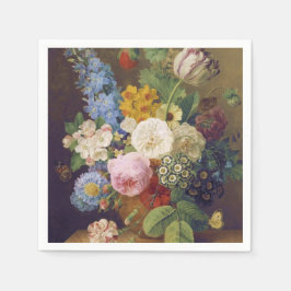 Flower Still Life by Jean Ulrich Tournier スタンダードカクテルナプキン