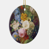Flower Still Life by Jean Ulrich Tournier セラミックオーナメント (右)