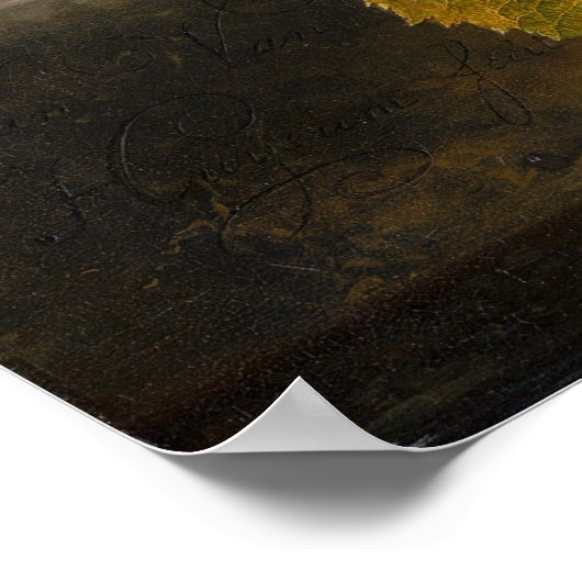 Flower Still Life、Jan van Huysum ポスター (角)