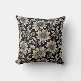 Flower Throw Pillow クッション