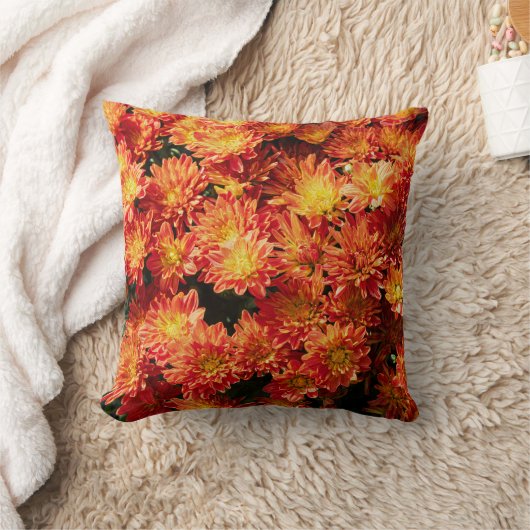 Flower Throw Pillow クッション (ブランケット)