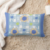 Flower Throw Pillow ランバークッション (ブランケット)