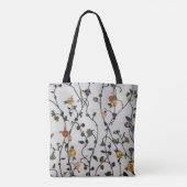 Flower Vine Tote Bag トートバッグ (裏面)