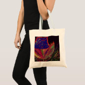 Flower Wearing a Hat Tote Bag トートバッグ (正面(商品))