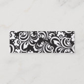 flower_white スキニー名刺 (裏面)