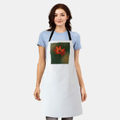 Flower with bee エプロン (着用した状態)