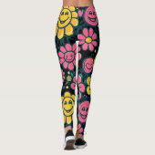flower yoga gym Leggings レギンス (裏面)