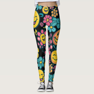 flower yoga gym Leggings レギンス