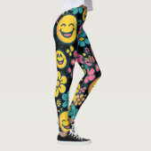flower yoga gym Leggings レギンス (右)
