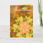 FlowerART 招待状 (正面)