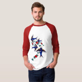 FlowerBird Tシャツ (正面フル)