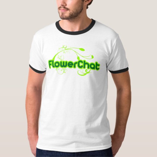 FlowerChatの信号器のワイシャツ Tシャツ (正面)