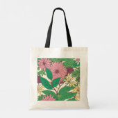 flowered cloth bag トートバッグ (裏面)