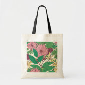 flowered cloth bag トートバッグ (正面)
