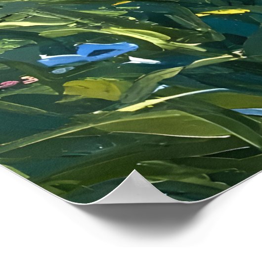 Flowered field ポスター (角)