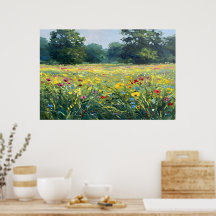 Flowered field