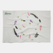  Flowered Kitchen Towel キッチンタオル (横)