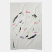  Flowered Kitchen Towel キッチンタオル (縦)