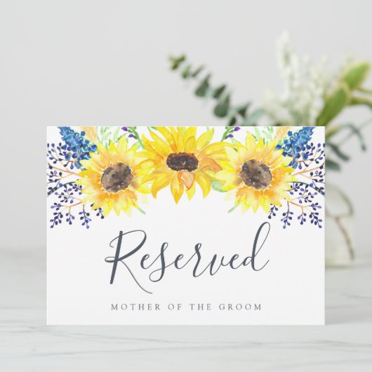 Flowerfields "Reserved"の結婚符号 (スタンド正面)