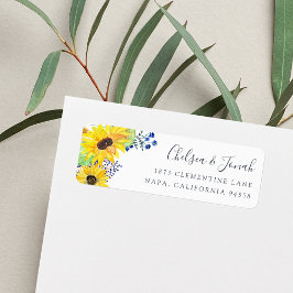 Flowerfields Return Address ラベル