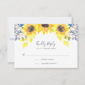 Flowerfields RSVPカード (正面)