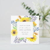 Flowerfields Square日付カードの保存 セーブザデート (スタンド正面)