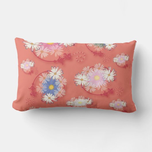 Flowergirl kussen ランバークッション (正面)