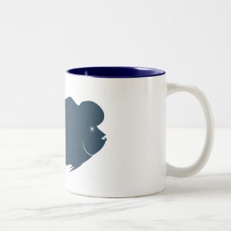 Flowerhornのコーヒーカップ ツートーンマグカップ