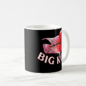 Flowerhorn Cichlid Big Kok Joke Funny Monster コーヒーマグカップ (正面右)