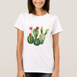 Flowering cacti Tシャツ
