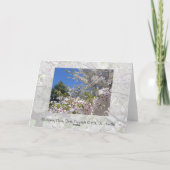Flowering Cherry Trees Greeting Card カード (裏面)
