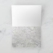 Flowering Cherry Trees Greeting Card カード (内部)