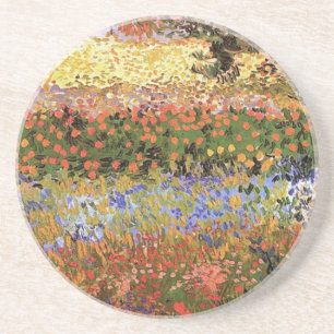 Flowering Garden,ビンセント・ヴァン・ゴッホ. コースター