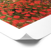 Flowering Garden、ビンセント・ヴァン・ゴッホ。 ポスター (角)