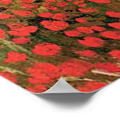 Flowering Garden、ビンセント・ヴァン・ゴッホ。 ポスター (角)