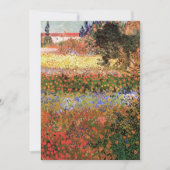 Flowering Garden by Vincent vanゴッホ (正面)